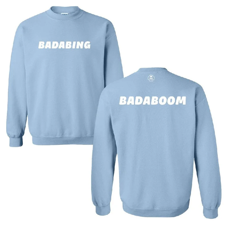 Men’s wardrobe essentials now at unbeatable prices.  Badabing Crewneck