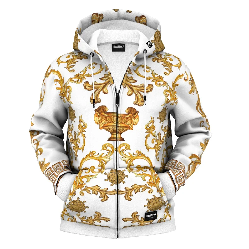 Shop new arrivals in clothing and save up to 60% off select items.  Baroque Zip Up Hoodie