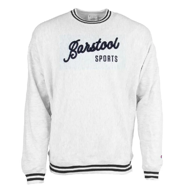 Shop the best in men’s fashion for less – limited-time sale! Barstool Sports Ribbed Champion Crewneck Shop the best in men’s fashion for less – limited-time sale! Barstool Sports Ribbed Champion Crewneck