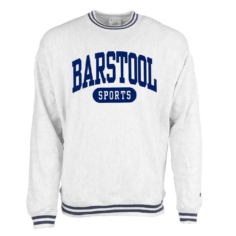 Big discounts – don’t miss out!  Barstool Sports Varsity Ribbed Champion Crewneck