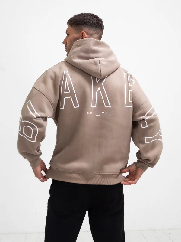 Limited-time discounts on clothing you’ll love Outline Idris Oversized Hoodie - Brown Limited-time discounts on clothing you’ll love Outline Idris Oversized Hoodie - Brown