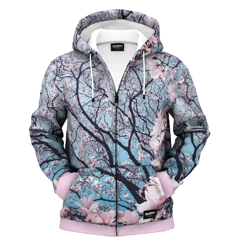 Don’t miss out on men’s fashion sales – shop today and save big!  Cherry Blossom Zip Up Hoodie