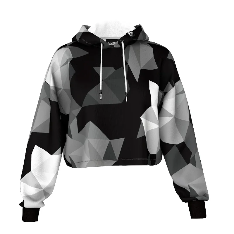 Best deals  fashion – Don’t miss the latest clothing discounts.  Cubes Black Cropped Hoodie