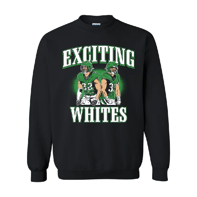 Shop the season’s best styles at discounted prices on men's clothing. Exciting Whites Crewneck Shop the season’s best styles at discounted prices on men's clothing. Exciting Whites Crewneck
