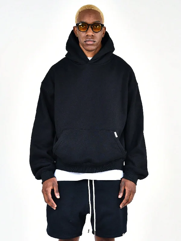 Seasonal sale  Regular Fit Essential Heavyweight Overhead Hoodie In 340 Gsm
