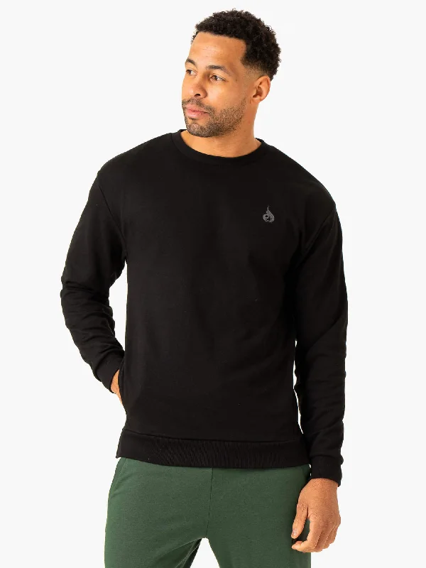 Seasonal fashion sale – Save on all your wardrobe essentials today! Heritage Crew Neck - Black Seasonal fashion sale – Save on all your wardrobe essentials today! Heritage Crew Neck - Black