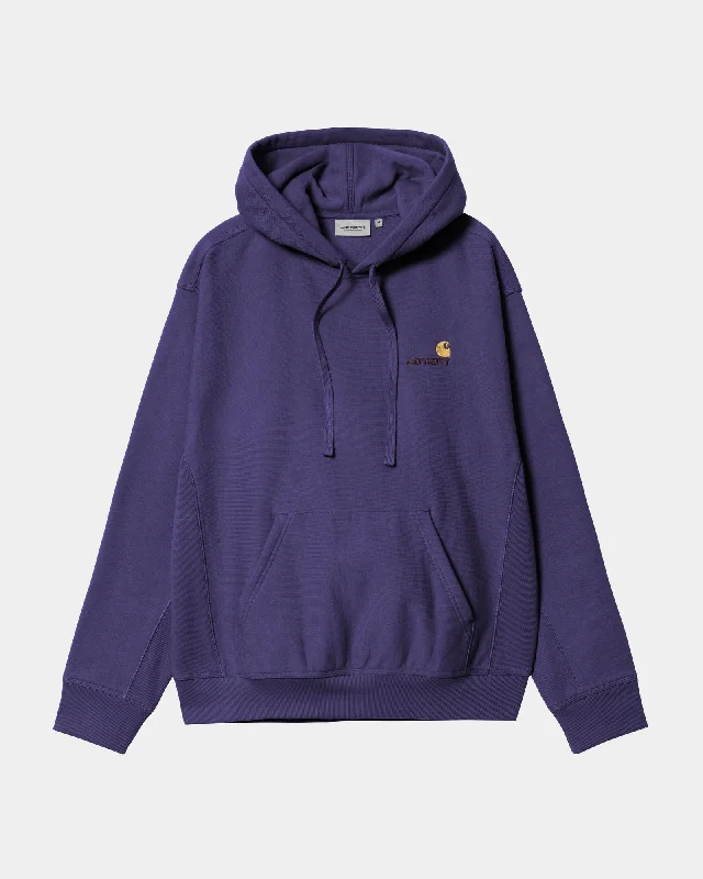 Bundle and save: Shop men’s fashion and enjoy exclusive discounts.  Hooded American Script Sweatshirt | Aura