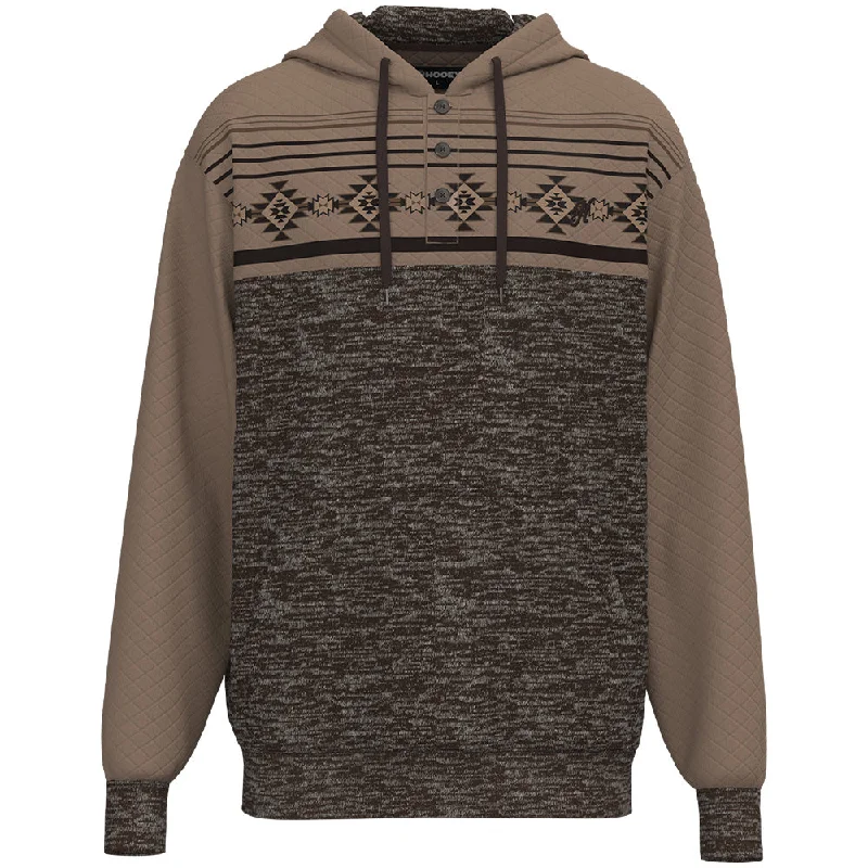 Flash sale on trendy clothing – Limited time offers available online.  "Jimmy" Black/Tan w/ Pattern Hoody