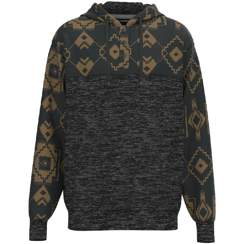 Get stylish outfits for every occasion – Shop now and save!  "Jimmy" Black w/Tan Aztec Hoody