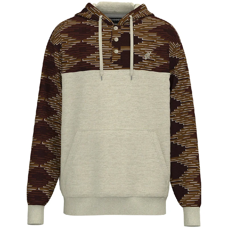 Shop the best fashion at unbeatable prices – Limited time only.  "Jimmy" Cream /Aztec Hoody