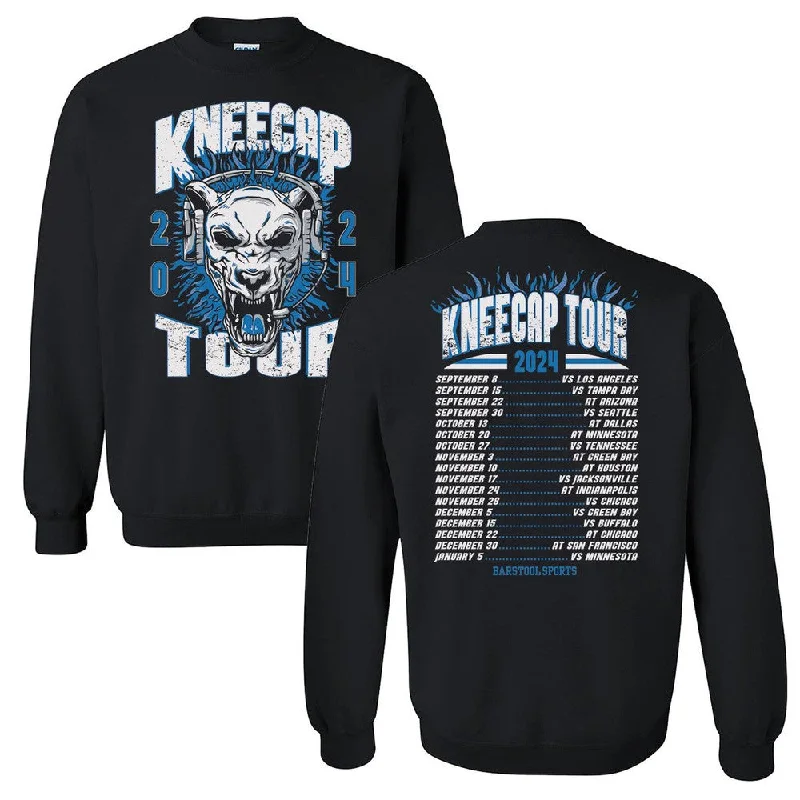 Shop the latest men's clothing trends at a fraction of the price. Kneecap Tour 2024 Crewneck Shop the latest men's clothing trends at a fraction of the price. Kneecap Tour 2024 Crewneck
