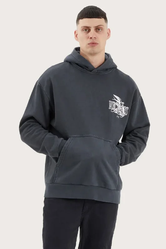 Seasonal clearance – Save on all clothing essentials this weekend.  Lark Relaxed Hooded Sweater Pigment Asphalt