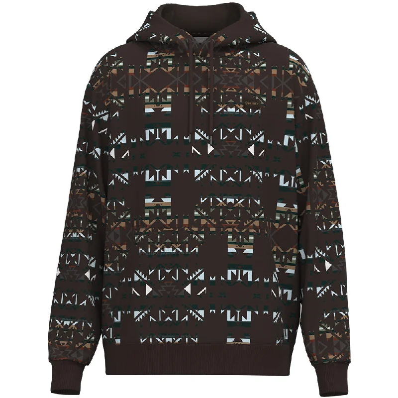Shop now for affordable fashion – Enjoy free shipping on clothing orders.  "Legendary Hoody" Brown/Aztec