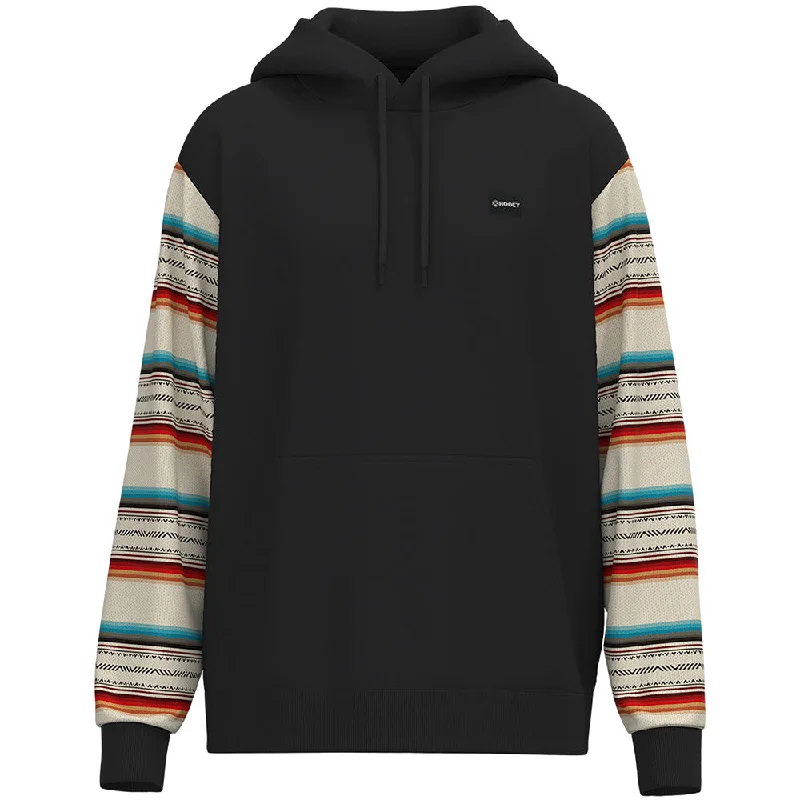 Limited-time offer – Shop top-rated clothing with massive discounts!  "Legendary Hoody" Roughy Hoody Black w/ Serape