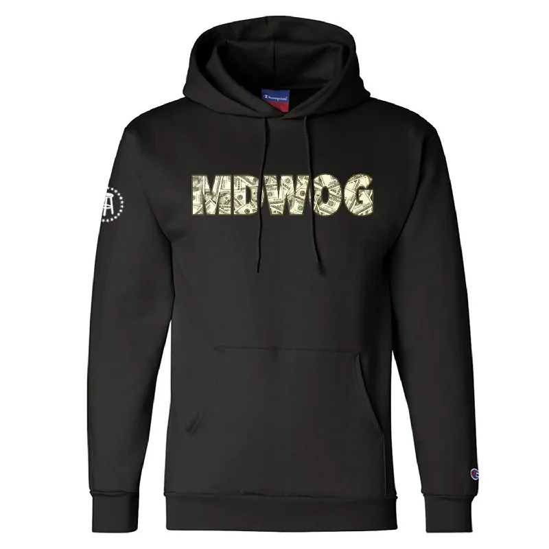 Final clearance: Men’s clothing items up to 70% off!  MDWOG Money Hoodie