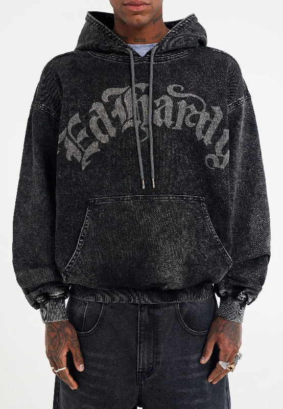 Limited-time sale: Save on all your favorite clothing items. Mens Death Rider Denim Pouch Hoodie - Black Limited-time sale: Save on all your favorite clothing items. Mens Death Rider Denim Pouch Hoodie - Black