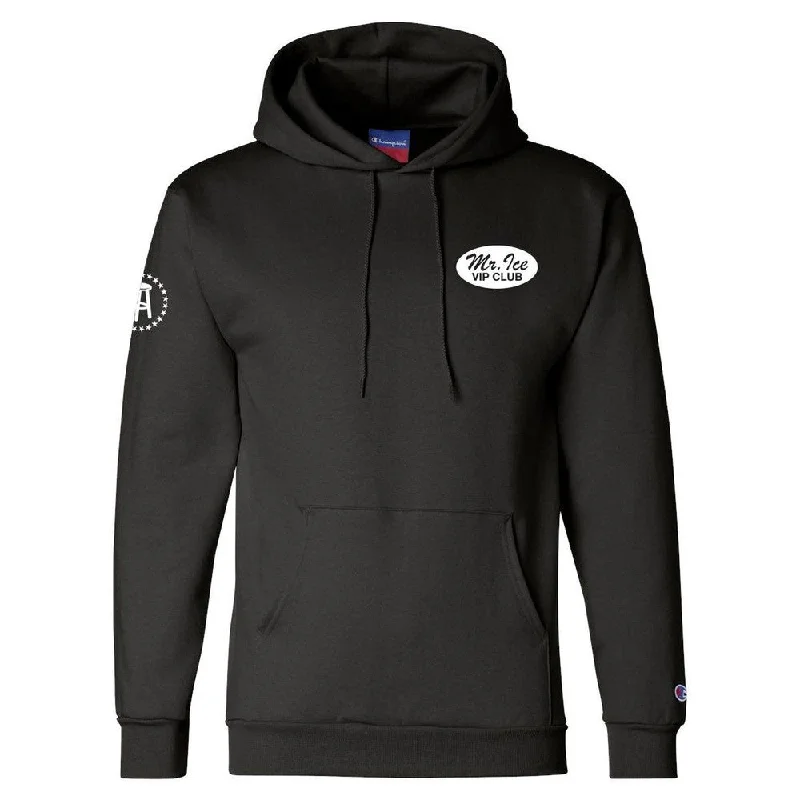 Upgrade your wardrobe with stylish men's apparel – now on sale! Mr. Ice VIP Club Hoodie Upgrade your wardrobe with stylish men's apparel – now on sale! Mr. Ice VIP Club Hoodie
