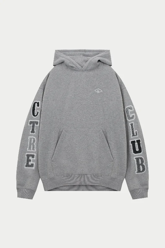 Shop affordable clothing – Limited-time only! MULTIBADGE CHENILLE RELAXED HOODIE - GREY Shop affordable clothing – Limited-time only! MULTIBADGE CHENILLE RELAXED HOODIE - GREY