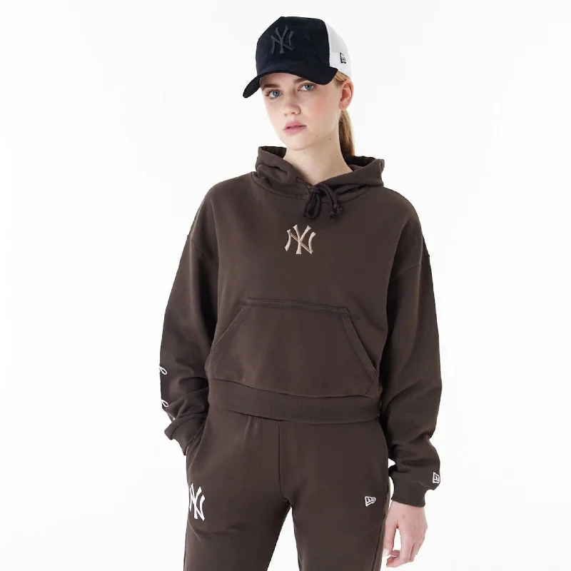 Flash sale: Men’s clothing essentials at irresistible prices! New York Yankees MLB Lifestyle Brown Womens Crop Pullover Hoodie Flash sale: Men’s clothing essentials at irresistible prices! New York Yankees MLB Lifestyle Brown Womens Crop Pullover Hoodie