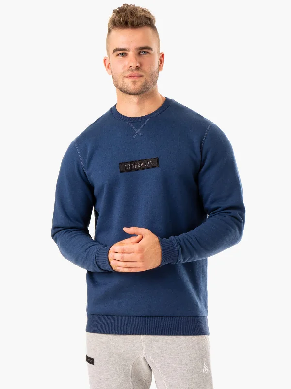 Save big on men’s casual wear – today only!  Recharge Pullover - Blue