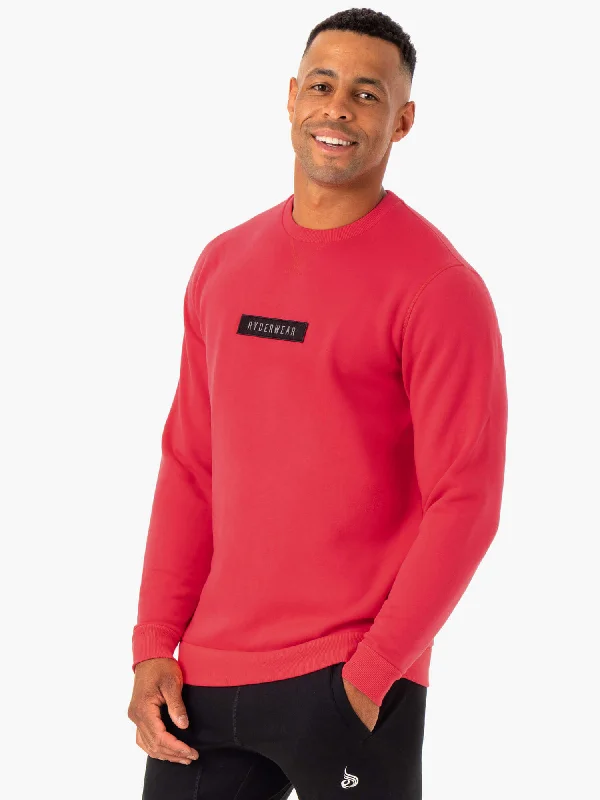 Shop smart, save big – men’s clothing sale on now!  Recharge Pullover - Red