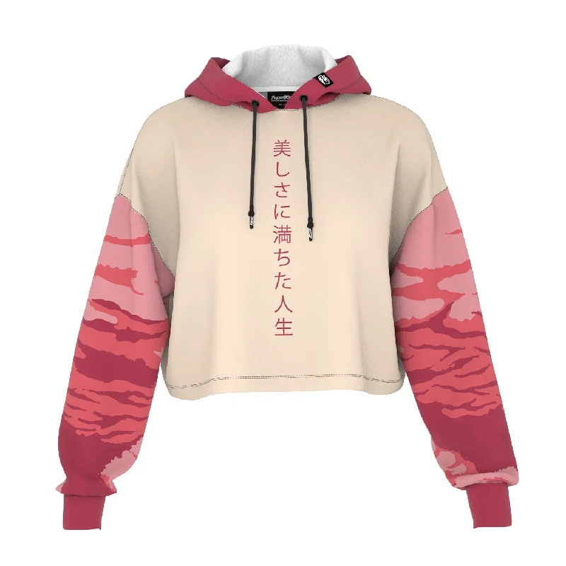 Shop men’s clothing now and enjoy amazing savings.  Sakura Blossom Cropped Hoodie
