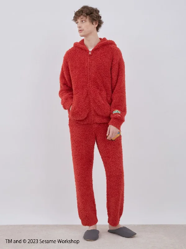 Get trendy clothes for less – Big savings on fashion basics!  [SESAME STREET][MENS] Elmo Hoodie & Long Pants Loungewear Set