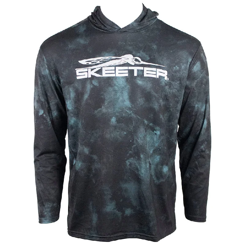 Flash sale: Save big on men's clothing this weekend!  Skeeter Cloud Print Hooded Long Sleeve