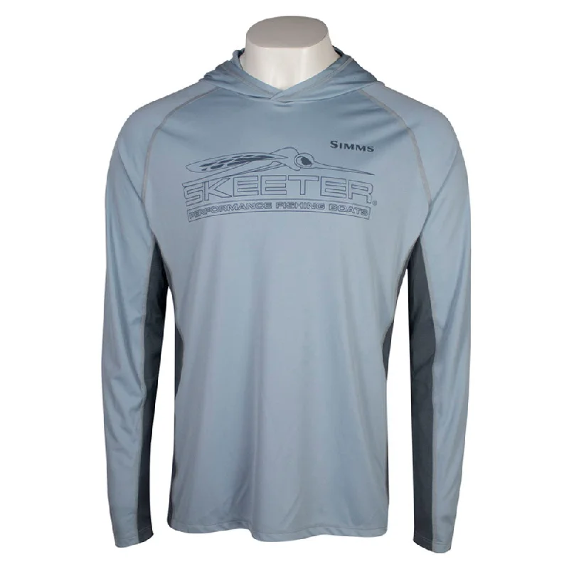 Don’t miss out – huge discounts on men’s trendy styles.  Skeeter Simms Steel Blue/Storm SolarVent Hood
