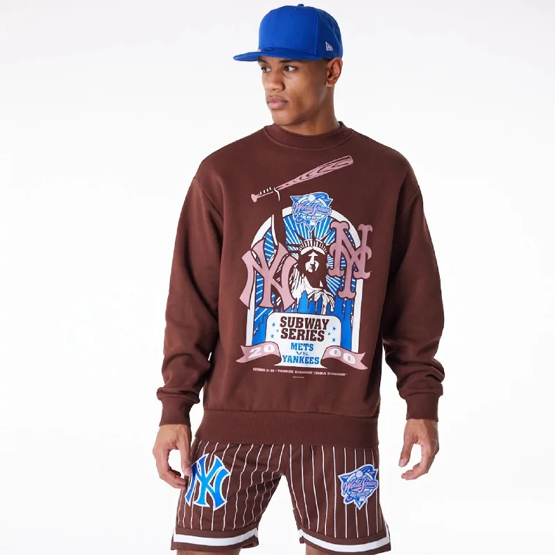Upgrade your wardrobe with stylish clothing at discounted prices. Subway Series New Era Australia Brown Oversized Sweater Upgrade your wardrobe with stylish clothing at discounted prices. Subway Series New Era Australia Brown Oversized Sweater