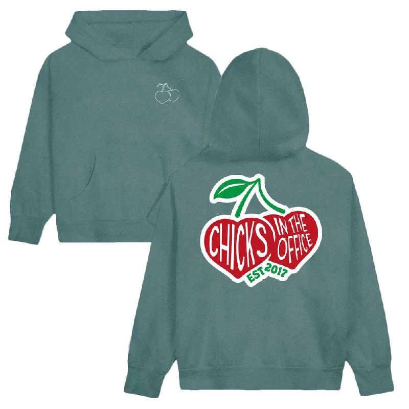 Flash discounts – men’s clothing essentials for less.  The Ria Cherry Hoodie
