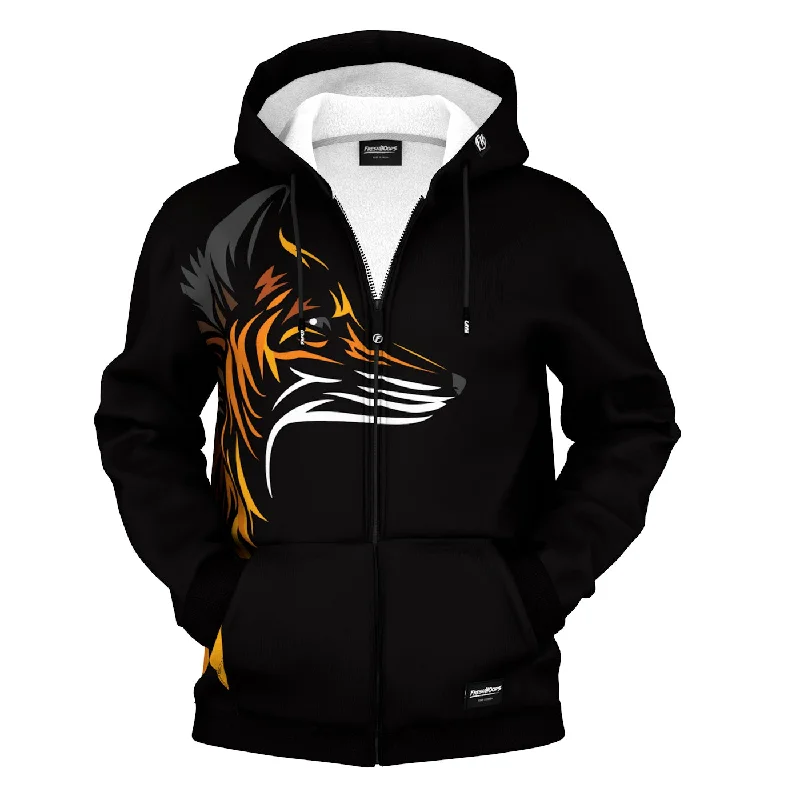 Flash discounts – men’s clothing essentials for less.  Tribal Fox Zip Up Hoodie