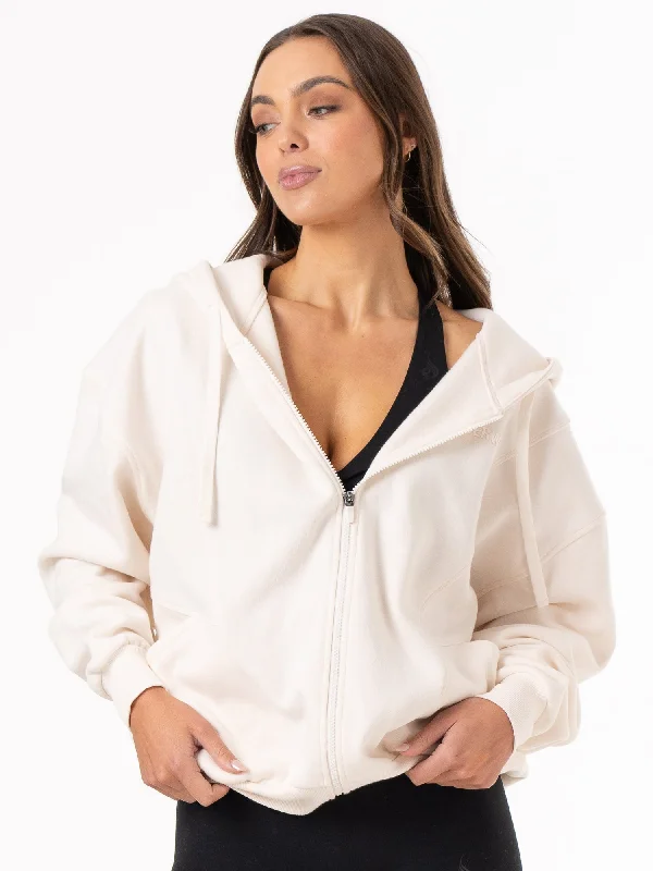 Shop affordable clothing – Limited-time only!  Unisex Track Jacket - Off White