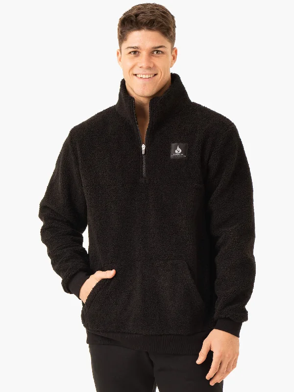 Exclusive discounts on men's fashion – shop today! Vital Polar Fleece Half Zip - Black Exclusive discounts on men's fashion – shop today! Vital Polar Fleece Half Zip - Black