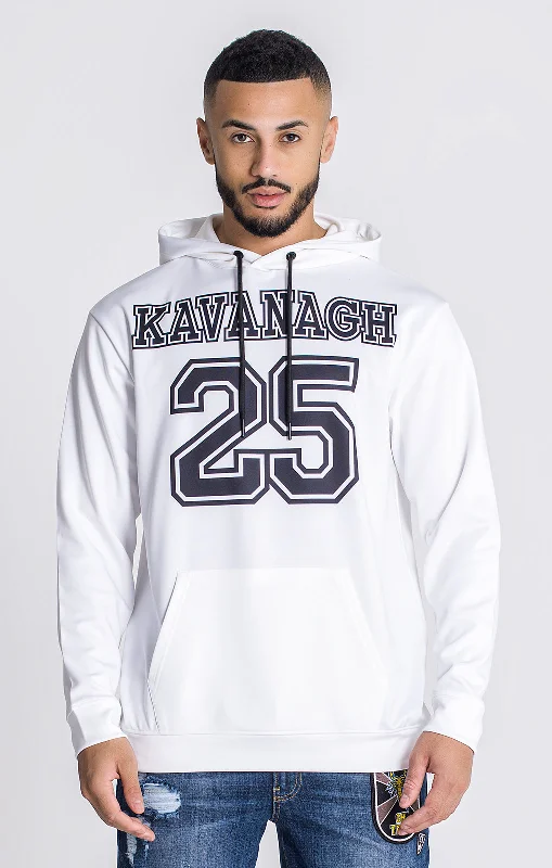 Shop men’s  clothing for all seasons – Save big today!  White GK25 Oversized Hoodie