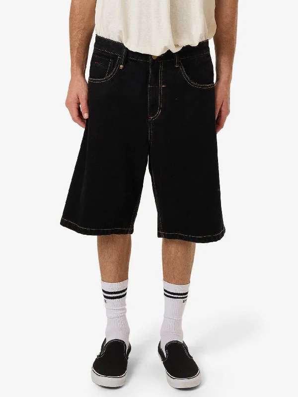 Shop men’s clothing now and enjoy amazing savings. Big Slacker Denim Short - Black Rinse Shop men’s clothing now and enjoy amazing savings. Big Slacker Denim Short - Black Rinse