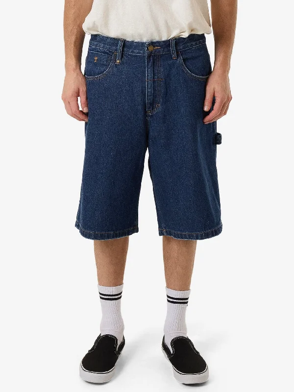Buy more, save more –  Big Slacker Denim Short - Double Indigo Rinse