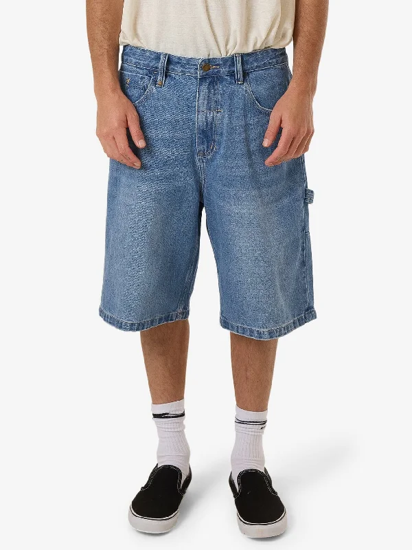 Last chance! Men’s clothing at unbeatable prices. Big Slacker Denim Short - Long Ago Blue Last chance! Men’s clothing at unbeatable prices. Big Slacker Denim Short - Long Ago Blue