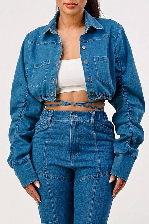 Get fresh fashion for less – Shop trendy clothing at discounted prices. CASUAL CROPPED LONG SLEEVE DENIM JACKET Get fresh fashion for less – Shop trendy clothing at discounted prices. CASUAL CROPPED LONG SLEEVE DENIM JACKET