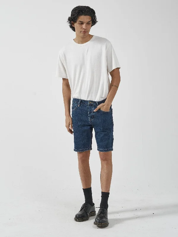Limited-time offer – Shop top-rated clothing with massive discounts! Chopped Hem Denim Short - Dark Rinse Blue Limited-time offer – Shop top-rated clothing with massive discounts! Chopped Hem Denim Short - Dark Rinse Blue