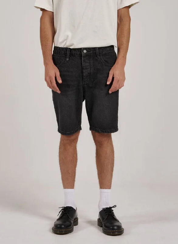 Save on top-selling fashion styles – Big discounts on men’s clothing. Chopped Hem Denim Short - Smoke Black Save on top-selling fashion styles – Big discounts on men’s clothing. Chopped Hem Denim Short - Smoke Black