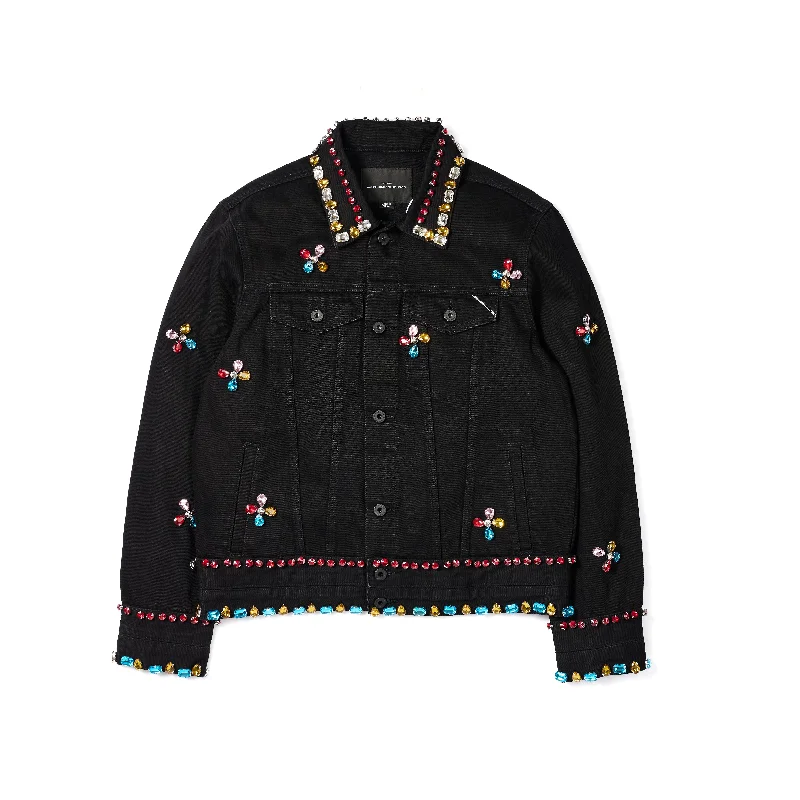 Save big on all types of clothing – Shop the sale now! Cult's Signature Type II Denim Jacket in Black Gem Save big on all types of clothing – Shop the sale now! Cult's Signature Type II Denim Jacket in Black Gem