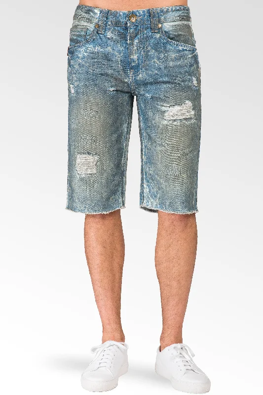 Shop now for fresh styles at discounted prices. Relaxed Midrise Dirty Bleached Cut Off 13" Premium Denim Shorts Destroyed & Mended Shop now for fresh styles at discounted prices. Relaxed Midrise Dirty Bleached Cut Off 13" Premium Denim Shorts Destroyed & Mended