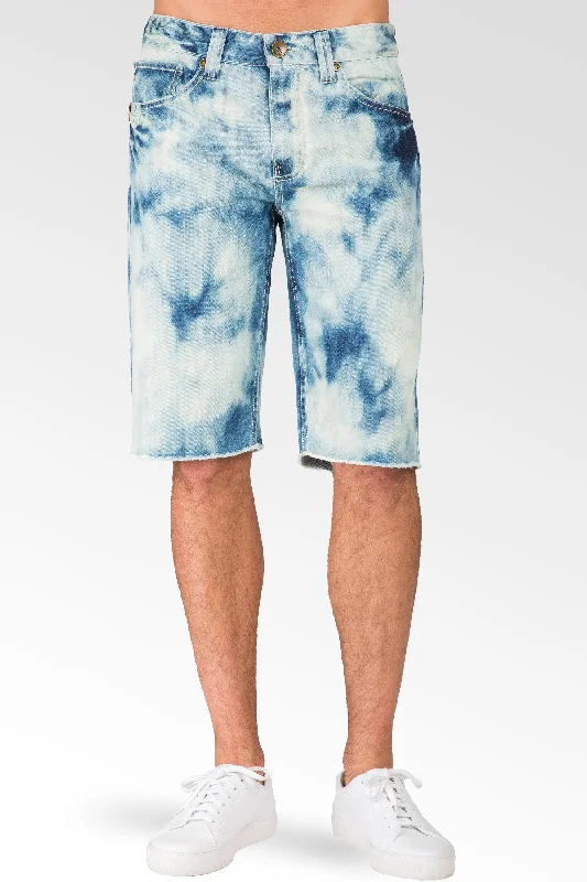 Time to shop! Men’s clothing deals you can’t resist. Relaxed Midrise Light Blue premium Denim Cut Off 13" 5 pocket Shorts Clouded Bleached Wash Time to shop! Men’s clothing deals you can’t resist. Relaxed Midrise Light Blue premium Denim Cut Off 13" 5 pocket Shorts Clouded Bleached Wash