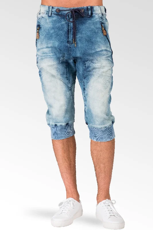 Massive discounts on all clothing items – Shop now for the best prices. Bleached Cloud Blue Premium Knit Denim Zip Pocket 18" Jogger Capri Rib Bottom Massive discounts on all clothing items – Shop now for the best prices. Bleached Cloud Blue Premium Knit Denim Zip Pocket 18" Jogger Capri Rib Bottom