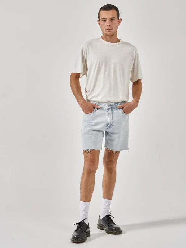 Flash discounts on men’s clothing – Don’t miss out!  Mandude Denim Short - Faded Dust Blue