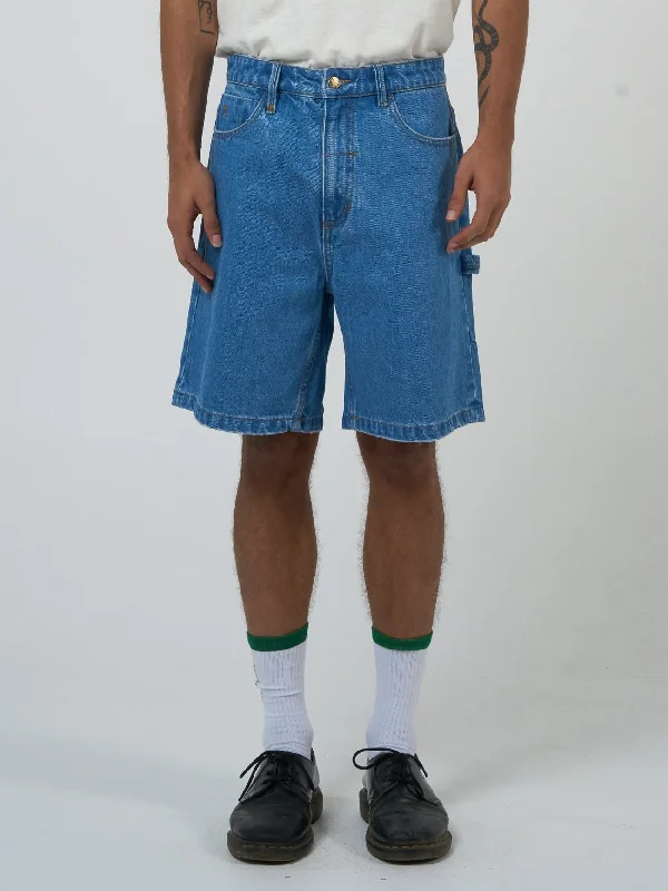 Seasonal discounts on stylish clothes – Perfect for any occasion! Slacker Denim Short - Peel Blue Seasonal discounts on stylish clothes – Perfect for any occasion! Slacker Denim Short - Peel Blue