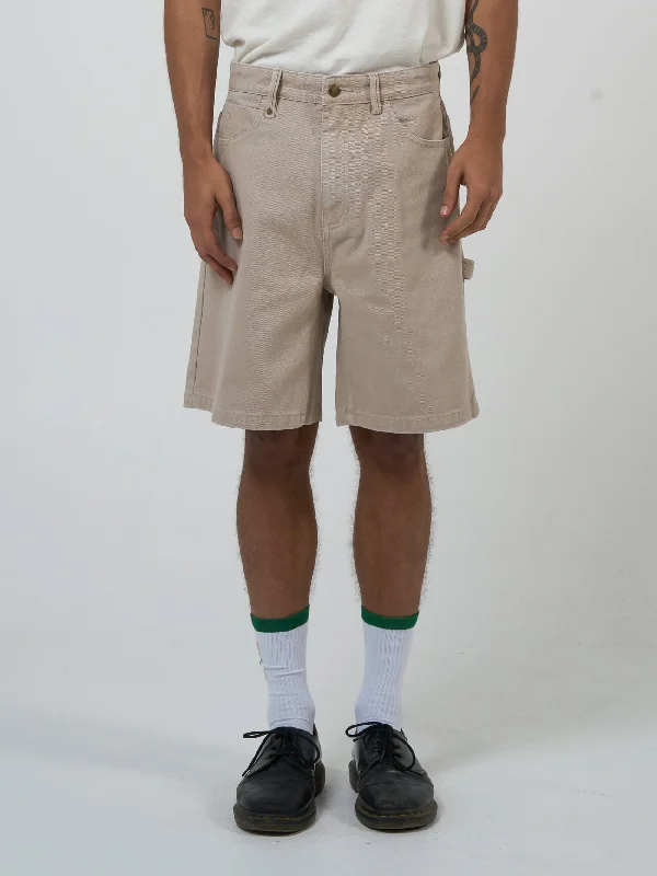 Shop the best  fashion at prices you can’t beat.  Slacker Denim Short - Smokey Taupe