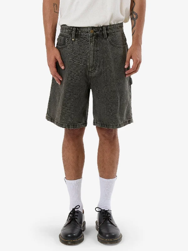 Limited-time offer!  Slacker Denim Short - Tarmac