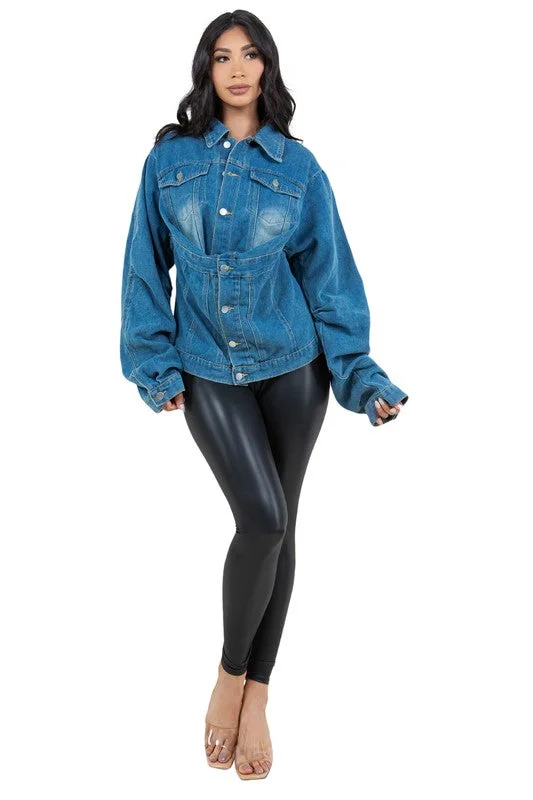 End-of-season clothing sale – Shop now for big savings!  WOMEN FASHION DENIM JACKET
